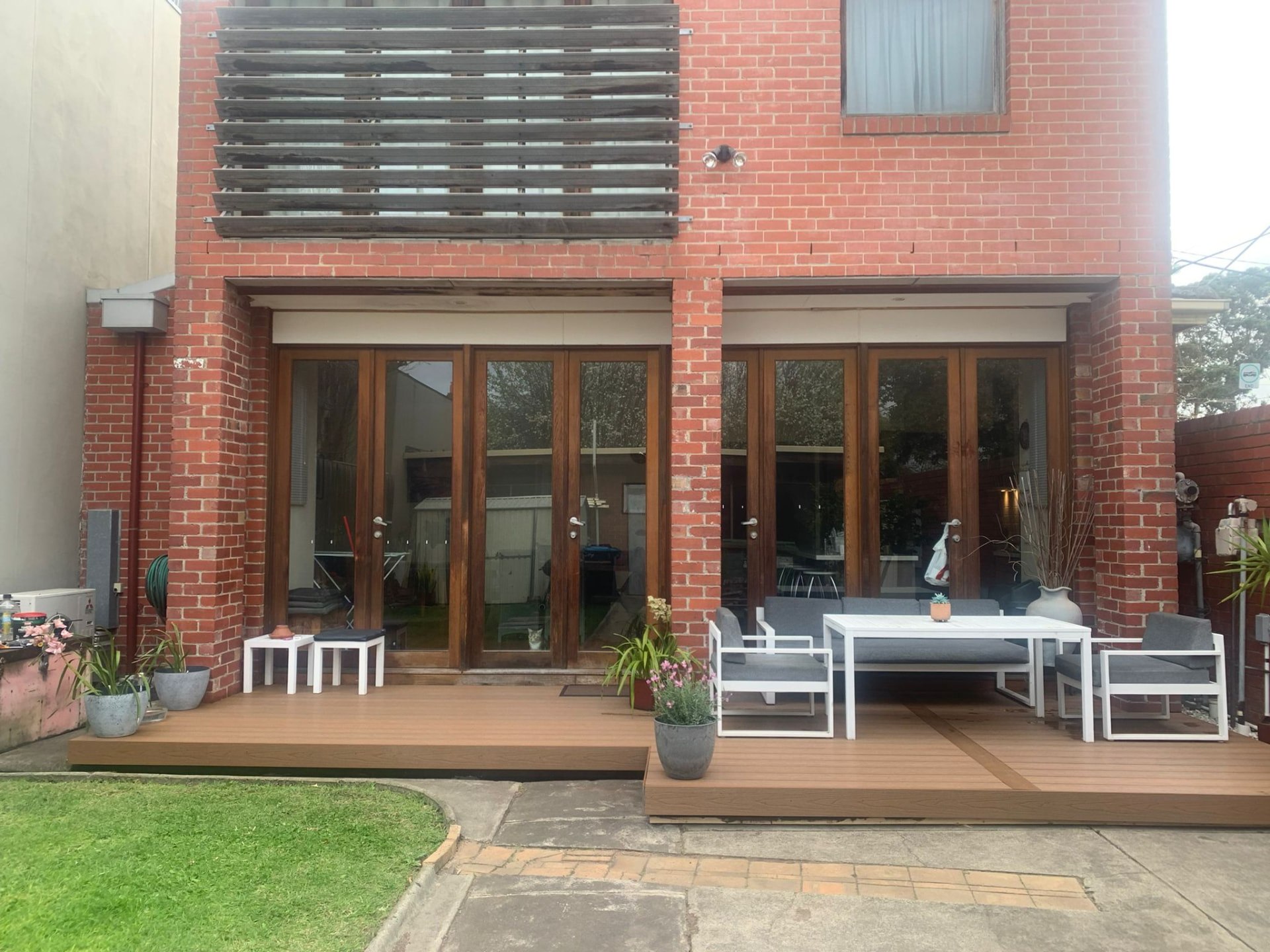 After: Rear courtyard deck rebuild
